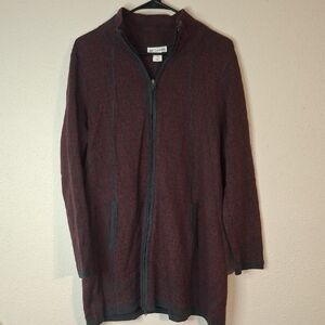 Artisan NY Full-Zip Sweater size 1X